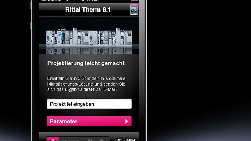 Nowa aplikacja RiTherm firmy Rittal