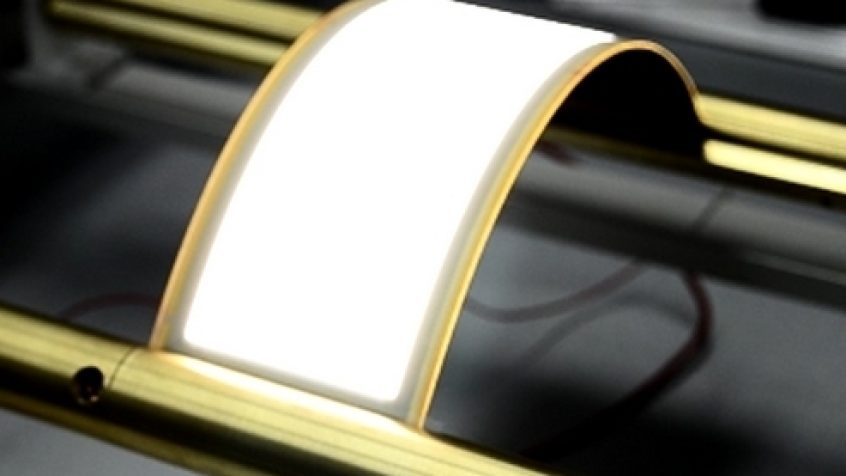 LG prezentuje swój giętki panel oświetleniowy OLED