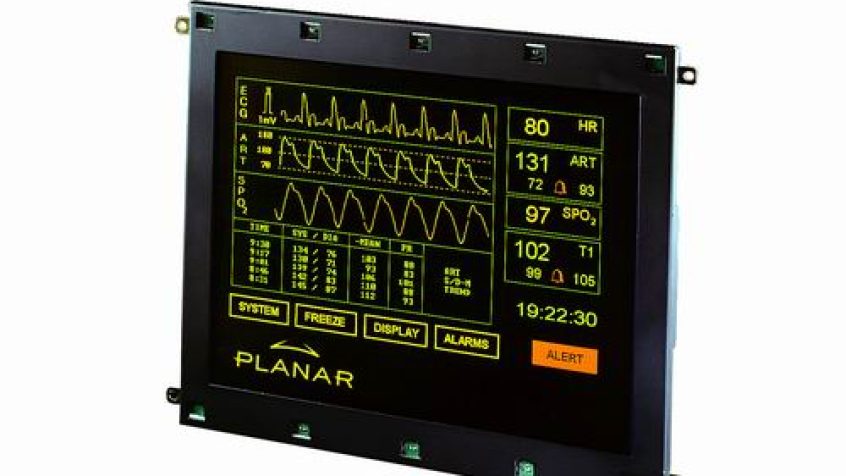 Kolorowy wyświetlacz elektroluminecencyjny firmy Planar