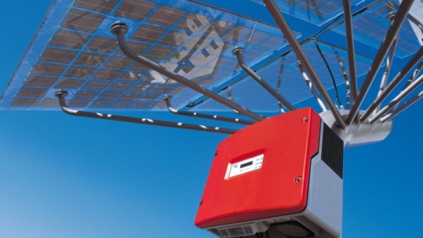 Instalacja solarna z inwerterem zasilania