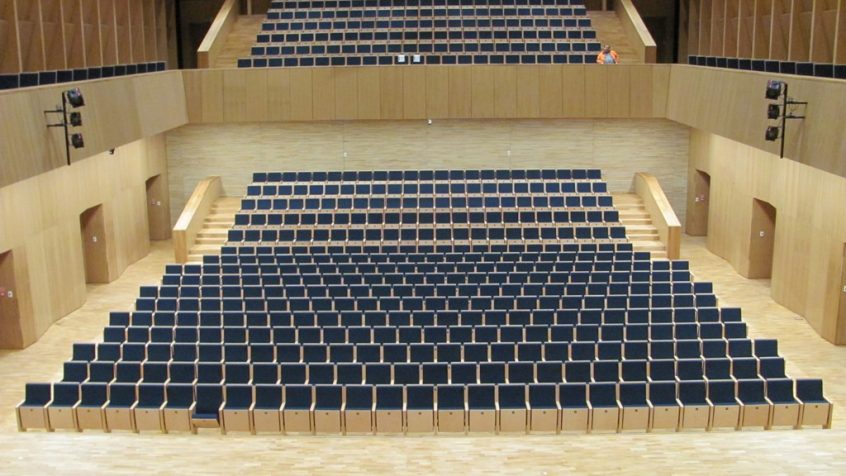 Sala koncertowa w Europejskim Centrum Muzyki Krzysztofa Pendereckiego