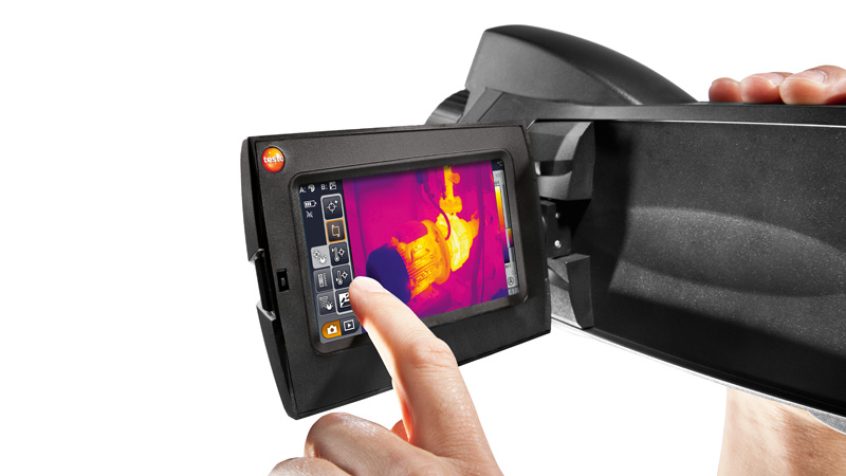 Kamera Testo 890 z funkcją SuperResolution