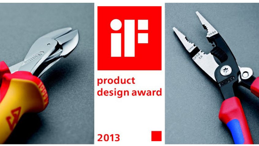 Wielofunkcyjne szczypce Knipex nagrodzone iF Product Design Award 2013