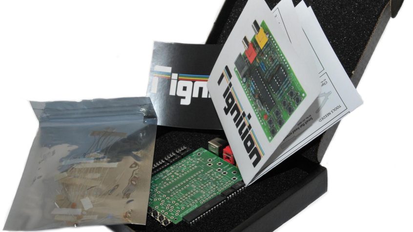 8-bitowy komputer FIGnition inFUZE SBC Kit do celów edukacyjnych