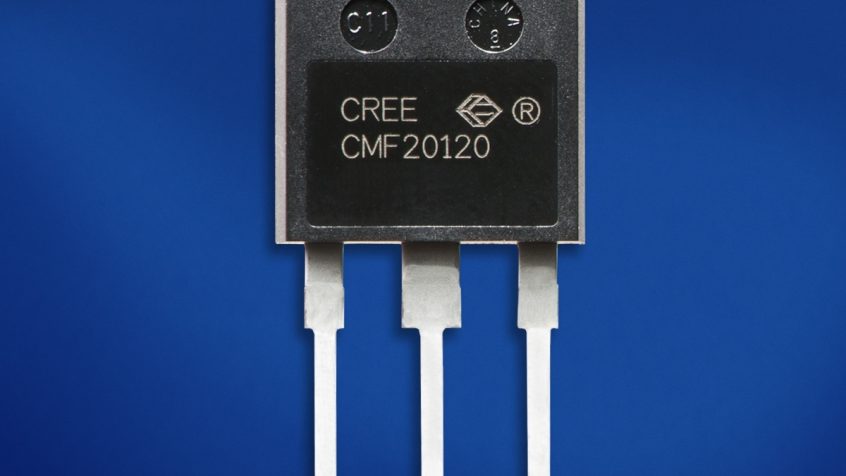 Tranzystor CREE CMF20120D wykonanego z węglika krzemu