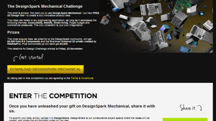 5000£ do wygrania w konkursie na projekt 3D organizowanym przez RS Components i Allied Electronics