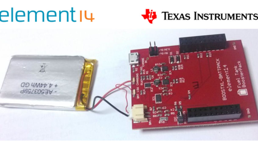 Fuel Tank BoosterPack i Texas Instruments LaunchPad