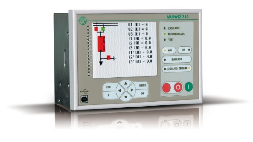 Programowalny sterownik polowy do inteligentnych sieci elektroenergetycznych smart grid MUPASZ 710 Plus