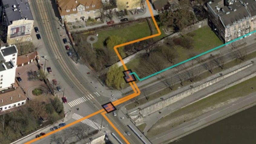 Sieć ciepłownicza w Białymstoku i Rzeszowie na mapach Google