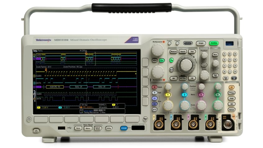 Oscyloskop MDO3000 firmy Tektronix