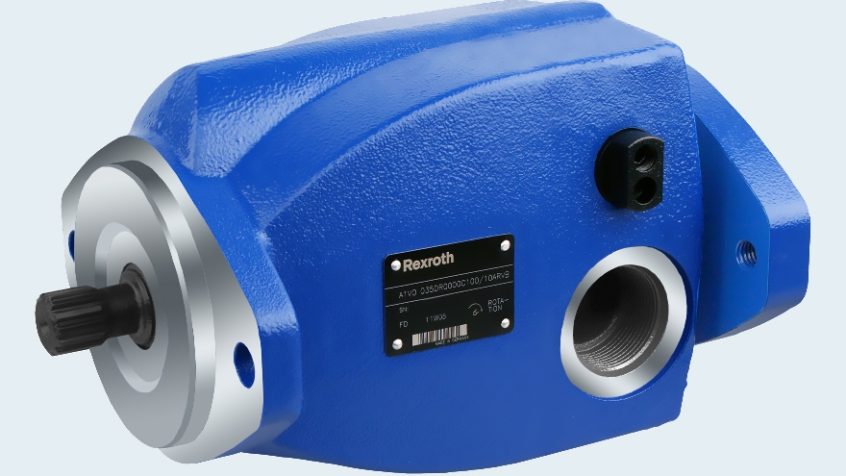 Pompa osiowa o zmiennej wydajności A1VO firmy Bosch Rexroth zmniejsza zużycie oleju napędowego nawet o blisko 10.000 litrów