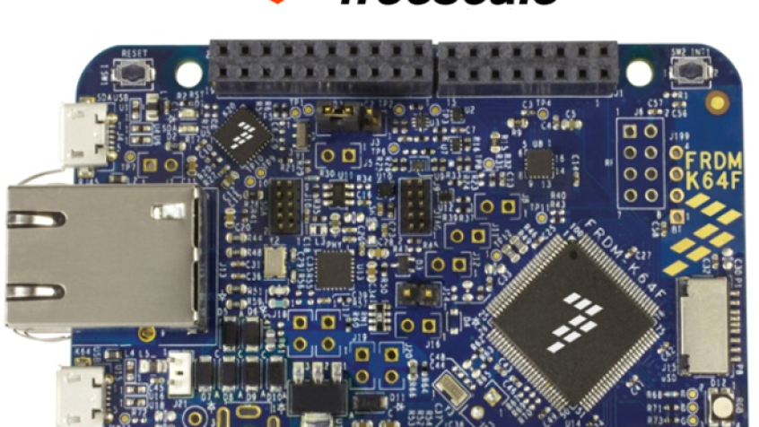 Platforma rozwojowa Freescale Freedom FRDM-K64F oparta na architekturze ARM dla użytkowników mikrokontrolerów Kinetis K64, K63 i K24