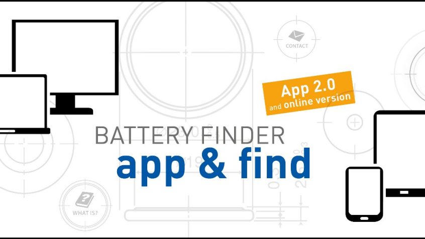 Panasonic Battery Finder App 2.0