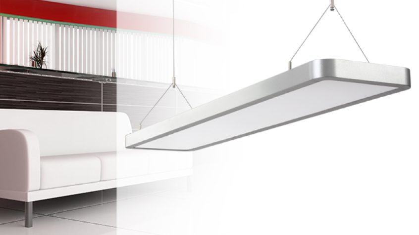 VECOM LED SMD 65W-NW - zmodernizowany model innowacyjnej oprawy zwieszanej LED SMD w ofercie Kanlux
