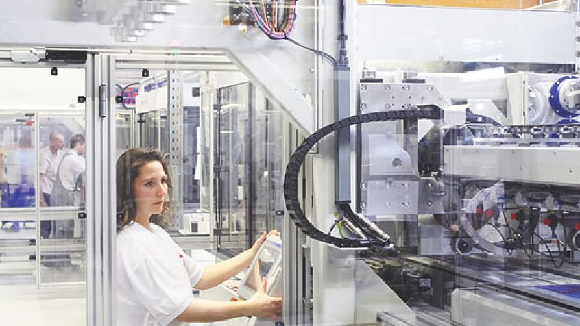 Produkcja modułów fotowoltaicznych w niemieckim zakładzie w Prenzlau