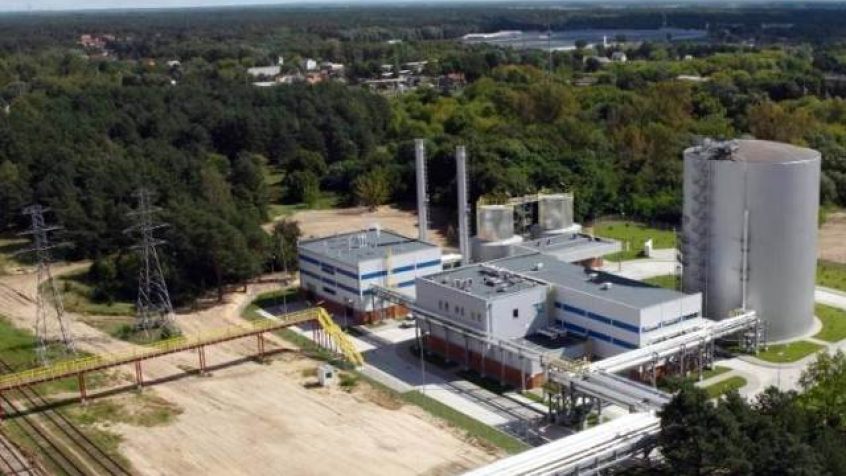 Nowe źródło ciepła w Ostrołęce - widok z dachu Elektrowni B