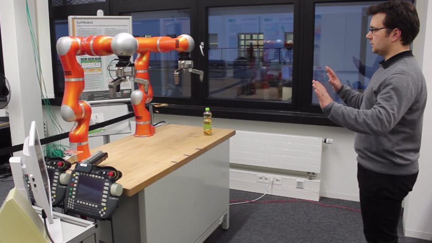 Sterowanie robotem Roki za pomocą Microsoft Kinect