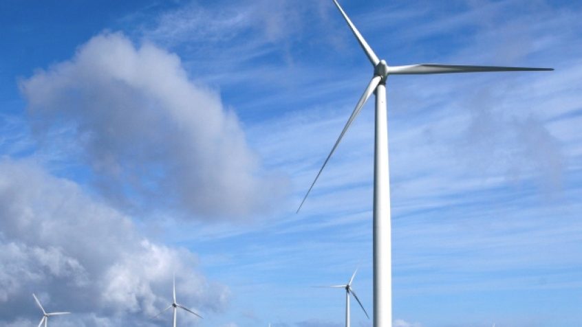 Farma wiatrowa na wyspie Smøla w Norwegii