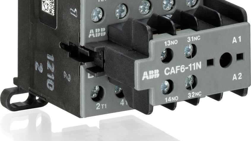 Ministycznik BC6 ze stykami pomocniczymi CAF6