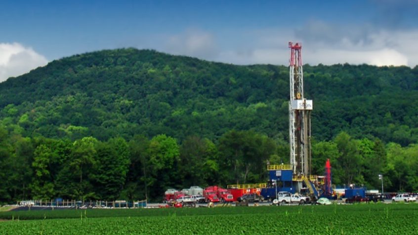 Wydobycie gazu z łupków