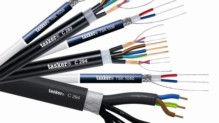 Kable do instalacji DMX firmy Tasker