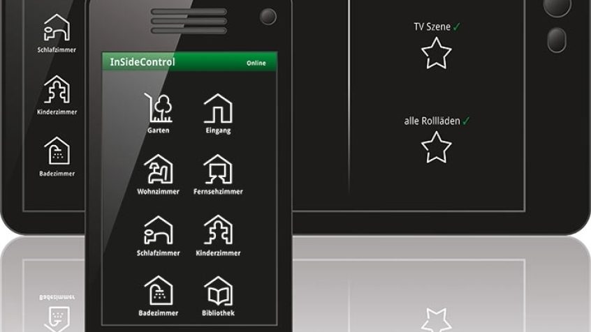 Interface systemu automatyki budynkowej Merten