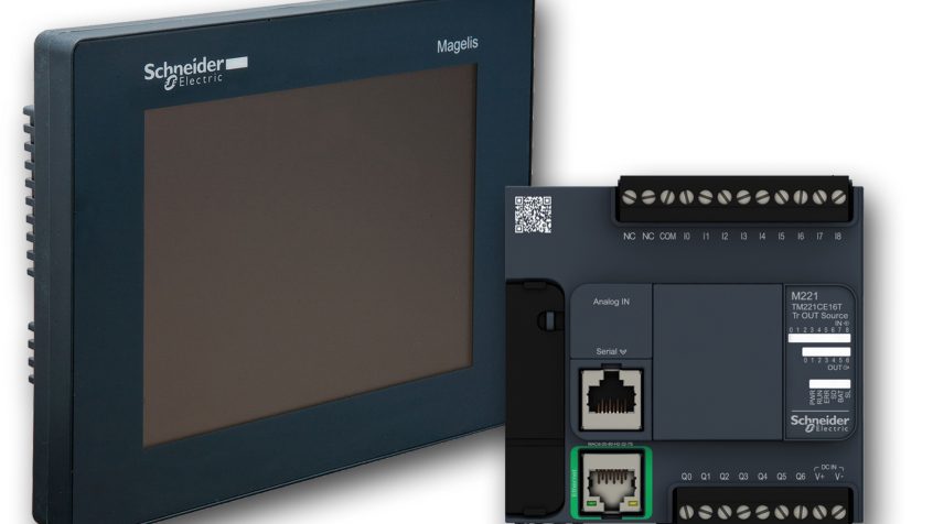 Nowy zestaw startowy PLC Schneider Electric M221