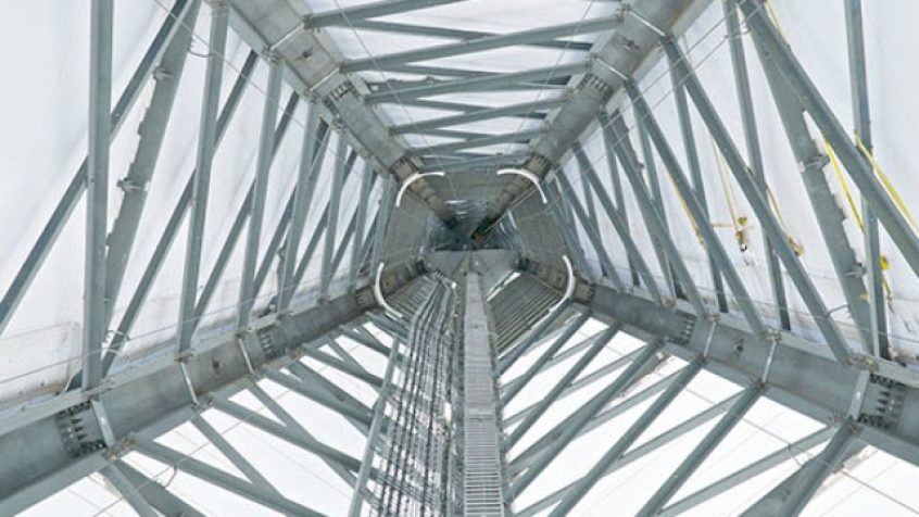 Nowa konstrukcja wież wiatrowych GE Space Frame