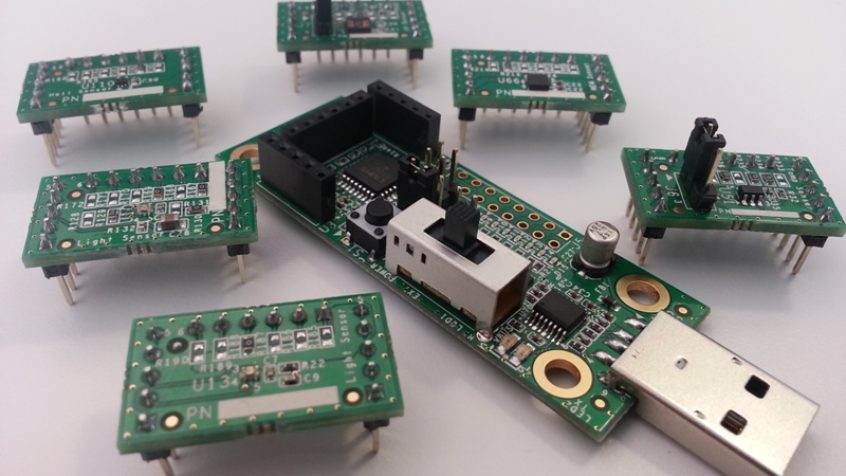 Zestaw ewaluacyjny Rohm Multisense Evaluation Kit z sześcioma czujnikami