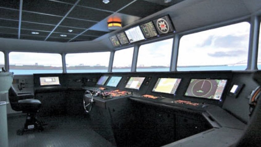 Pełnowymiarowy symulator nawigacyjny firmy Transas Navi-Trainer Professional 5000 [5]