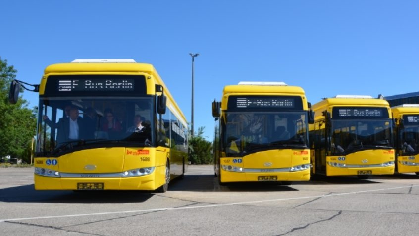 Elektryczne autobusy Solaris w Berlinie