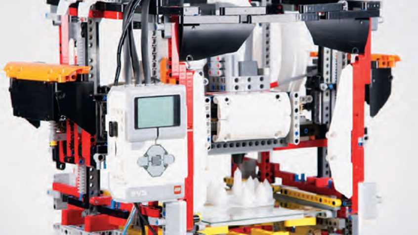 Drukarka 3D zbudowana z klocków LEGO