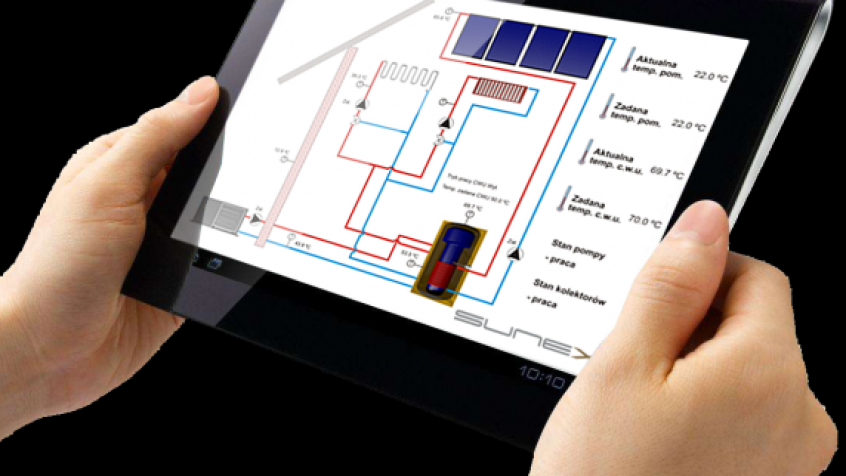 System zdalnego monitoringu i sterowania układem grzewczym ECOTOUCH