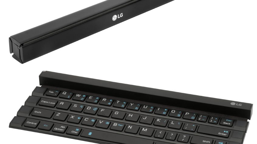 LG ROLLY - zwijana klawiatura do urządzeń mobilnych