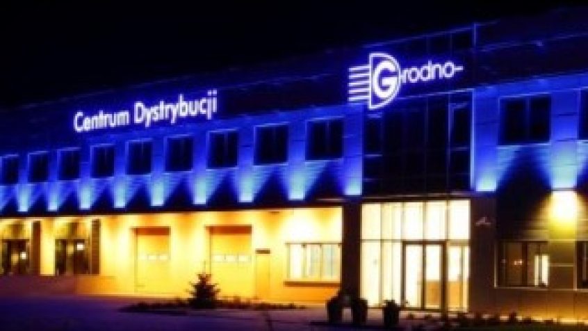 Iluminacja LED w Centrum Dystrybucji Grodno