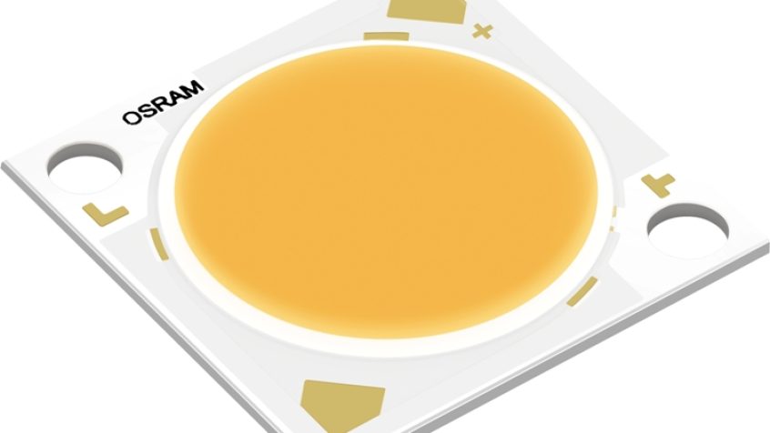 Diody LED CoB z serii Soleriq powstały z myślą o oprawach typu spotlight i downlight.