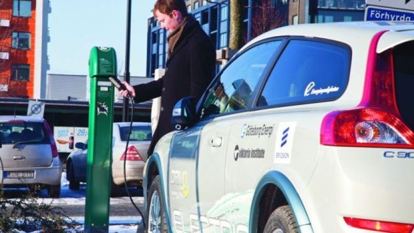 Ładowanie samochodu elektrycznego