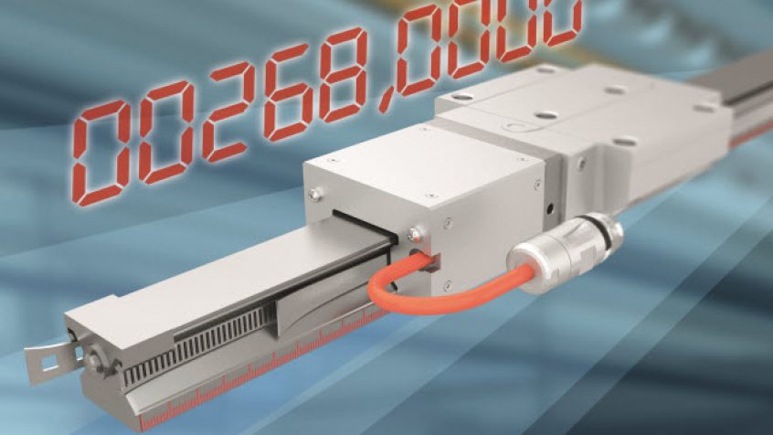 Funkcje prowadzenia i wykonywania pomiaru w jednym urządzeniu: Zintegrowany system pomiarowy IMS-A bardzo precyzyjnie odczytuje położenie bezwzględne metodą indukcyjną, nawet jeśli jest poddawany obciążeniom mechanicznym w zanieczyszczonym środowisku. System ten został wyposażony w prowadnice liniowe z możliwością zapisu wartości bezwzględnej, o dokładności porównywalnej z precyzyjnym liniałem optycznym. Jest on za to bardziej wydajny