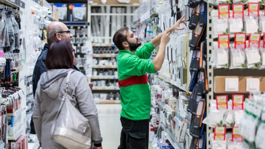 Najlepiej ocenioną siecią sklepów DIY w teście PIBJA zostało Leroy Merlin