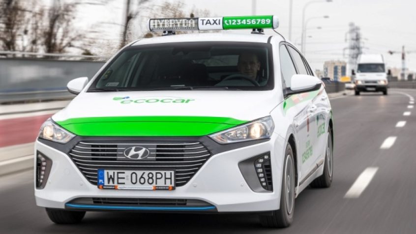 Nowe hybrydy IONIQ Hybrid marki Hyundai już na ulicach Warszawy