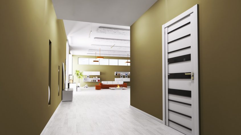 Nowoczesne oświetlenie holu i recepcji z oprawą LED CREE LASER 360 firmy GTV