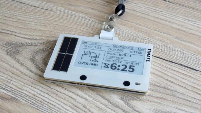 Czujnik ruchu zasilany światłem zmierzy czas pracy Polaków