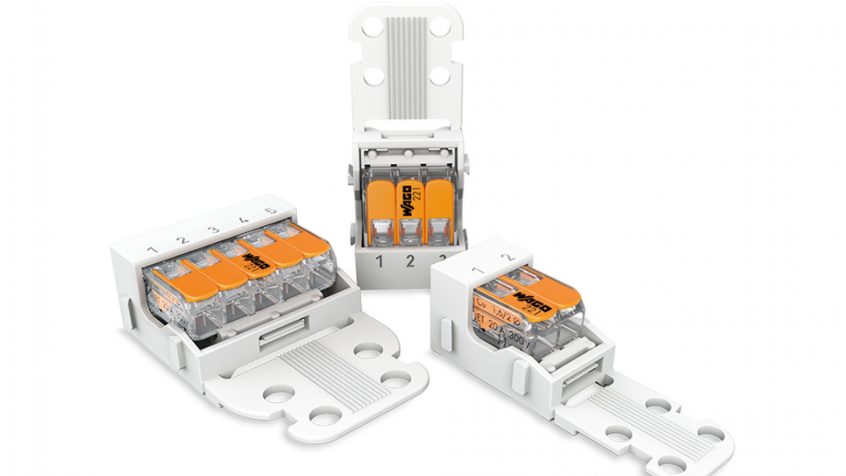 Adapter montażowy do złączek Wago 221